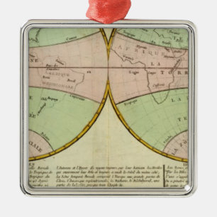 Hemispheres Metal Tree Decoration