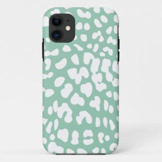Hemlock and White Leopard Print iPhone 5 Case
