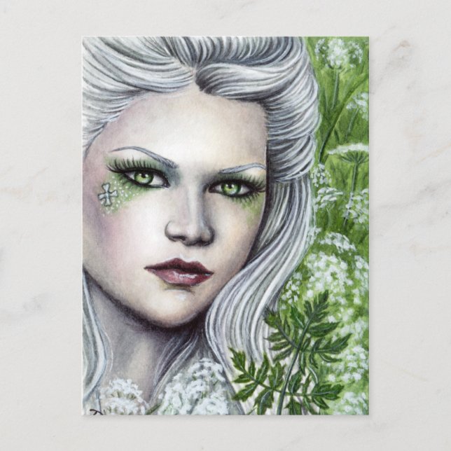Hemlock Pretty Poisons Postcard (Front)