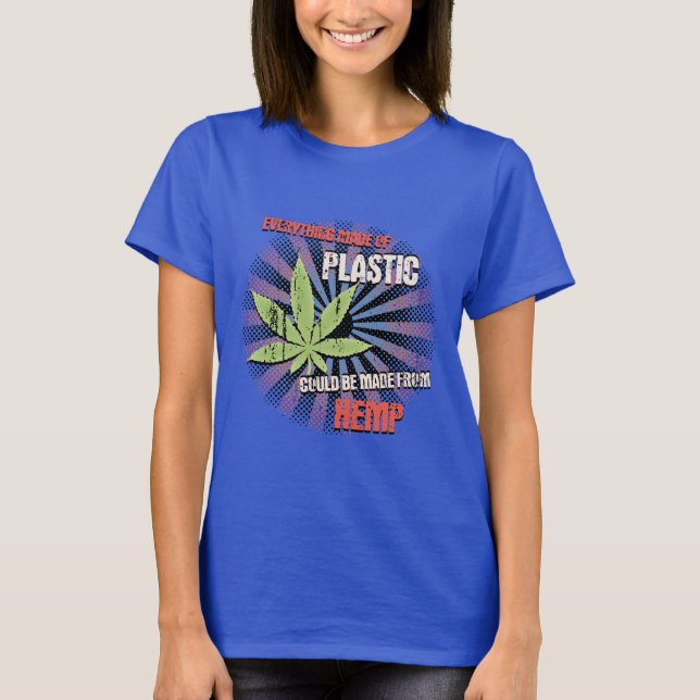 Hemp Plastic T-Shirt (Front)