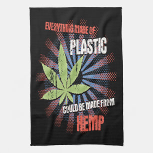 Hemp Plastic Tea Towel