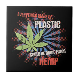 Hemp Plastic Tile