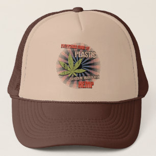 Hemp Plastic Trucker Hat