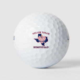 Hempstead Polish Texan Golf Balls