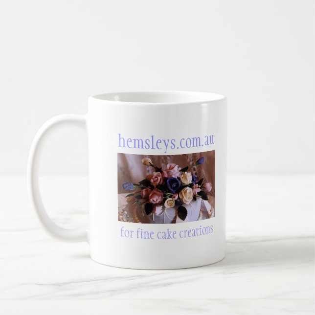 Hemsleys Wedding Cake Mug (Left)
