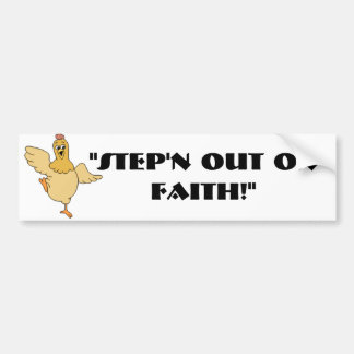 Hen Bumper Sticker