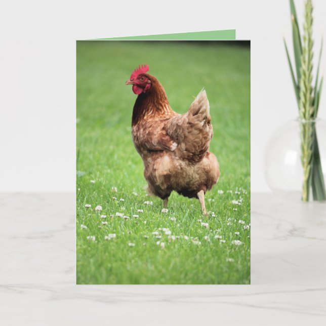 Hen Card (Front)
