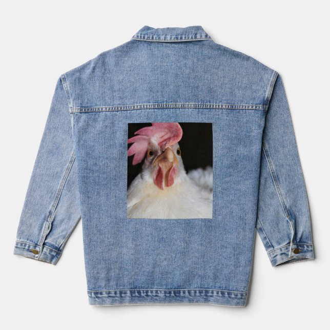 Hen Denim Jacket (Back)