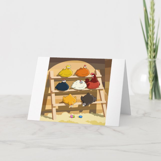 Hen House Greeting Cards (Front)