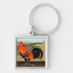 Hen House Hero Key Ring
