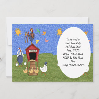 Hen House Invitation