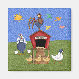 Hen House Magnet