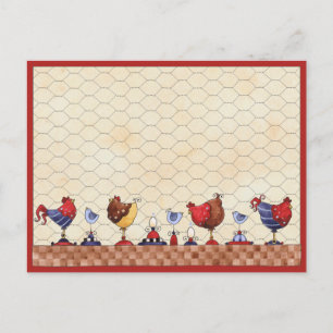 Hen House Postcard