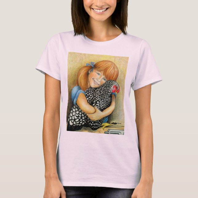 Hen Hugger T-Shirt (Front)