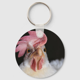 Hen Key Ring