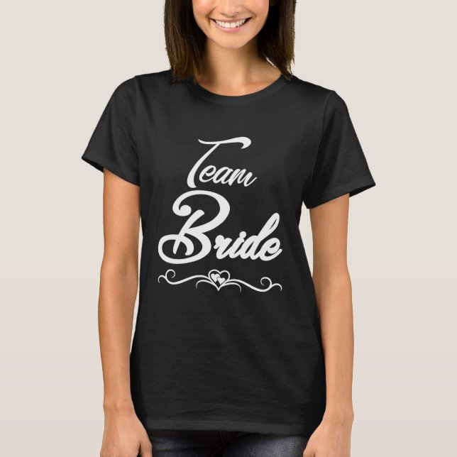 Hen Night for Team Bride T-Shirt (Front)