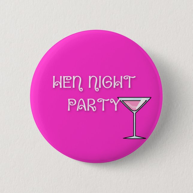Hen Party Badge (Front)