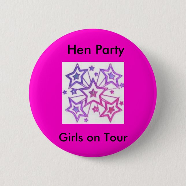 Hen Party Badge (Front)