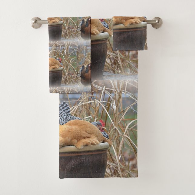 Hen Party Bath Towel Set (Insitu)