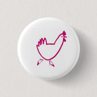 Hen Party Button Badge