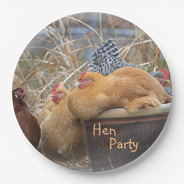 Hen Party Paper Plate (Front)