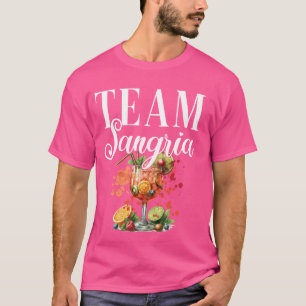 Hen Party Team Sangria Cocktail for Bartender T-Shirt