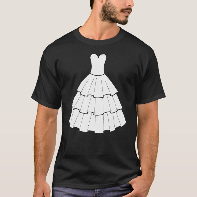 Hen Party Wedding Dress Wedding Hen Party T-Shirt (Front)