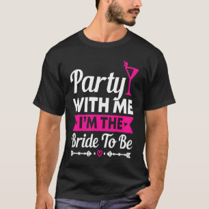 Hen Party Wedding Married Bachelor Bride To Be Bac T-Shirt