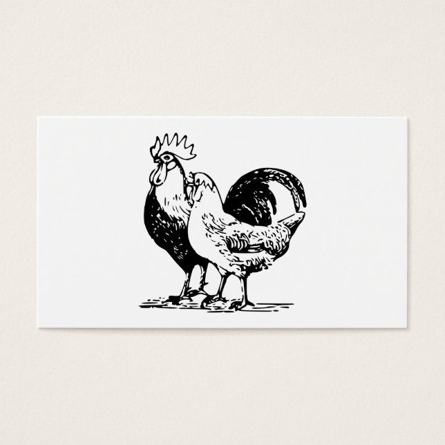 Hen & Rooster (Front)
