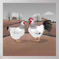 Hen & Rooster