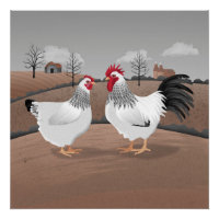 Hen & Rooster