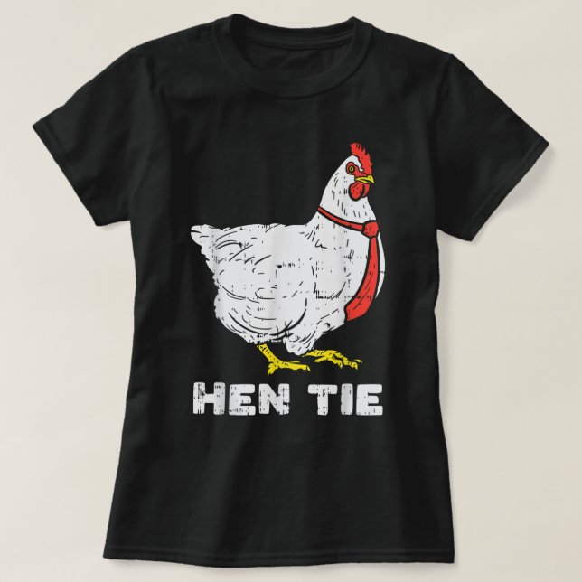 Hen Tie Funny Japanese Anime Pun Manga Joke Otaku  T-Shirt (Design Front)