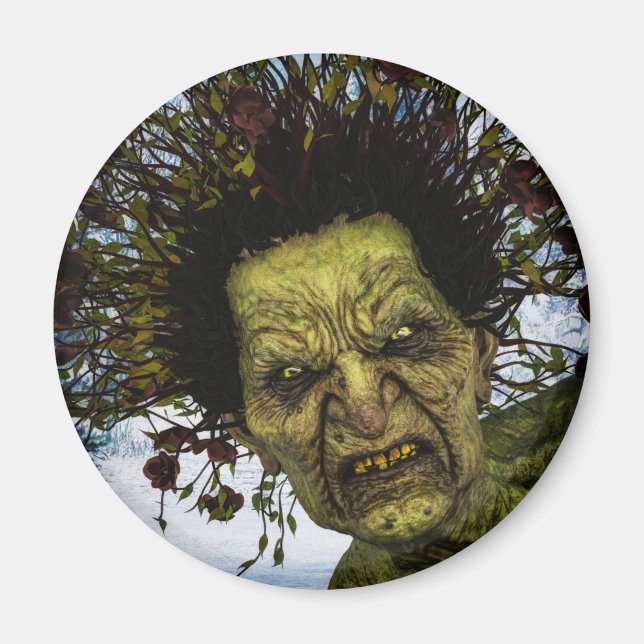 Henbane Pokeweed Magnet (Front)