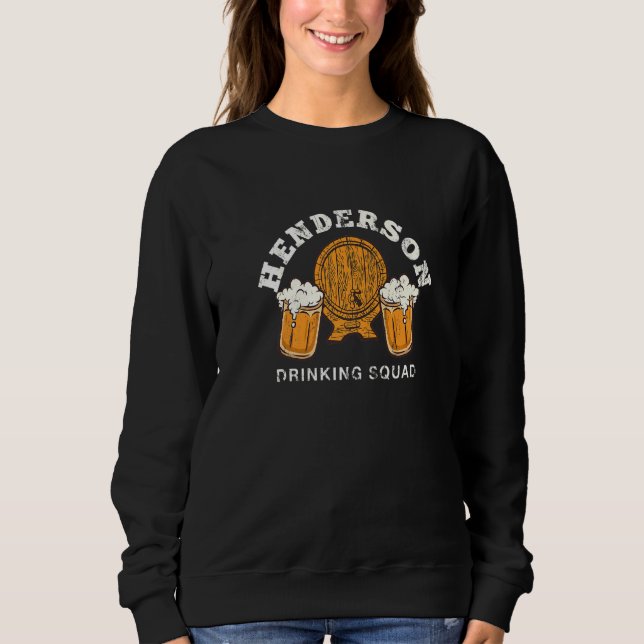 Henderson Drinking Squad Nevada Homebrewing Nv Bre Sweatshirt (Front)