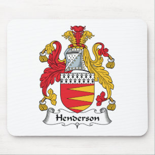 Henderson Family Crest Mouse Mat
