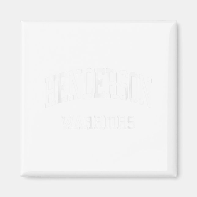 Henderson High School Hs West Chester Pa Retro Spo Magnet (Front)