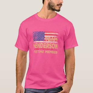Henderson Last Name Shirt Team Henderson Lifetime