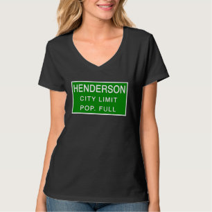 Henderson Nevada Population Full Fastest Growing C T-Shirt
