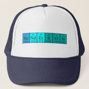 Henderson periodic table name hat