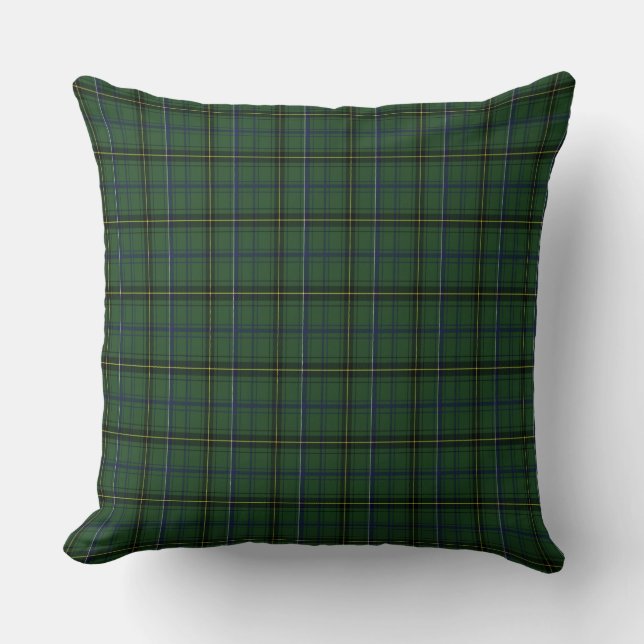 Henderson Scottish Family Tartan Pillow (Front)
