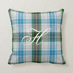 Henderson Tartan Monogram Pillow