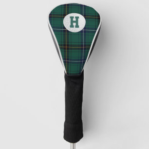 Henderson Tartan Plaid Monogrammed Driver Cover