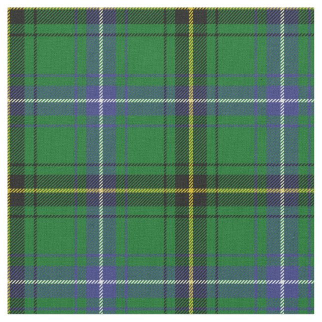 Henderson Tartan Print Fabric (Close Up)