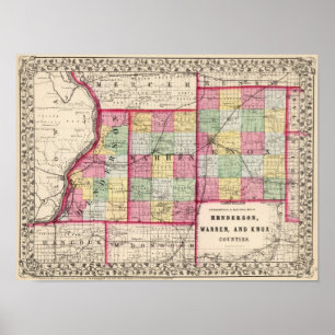 Henderson, Warren, Knox counties Poster
