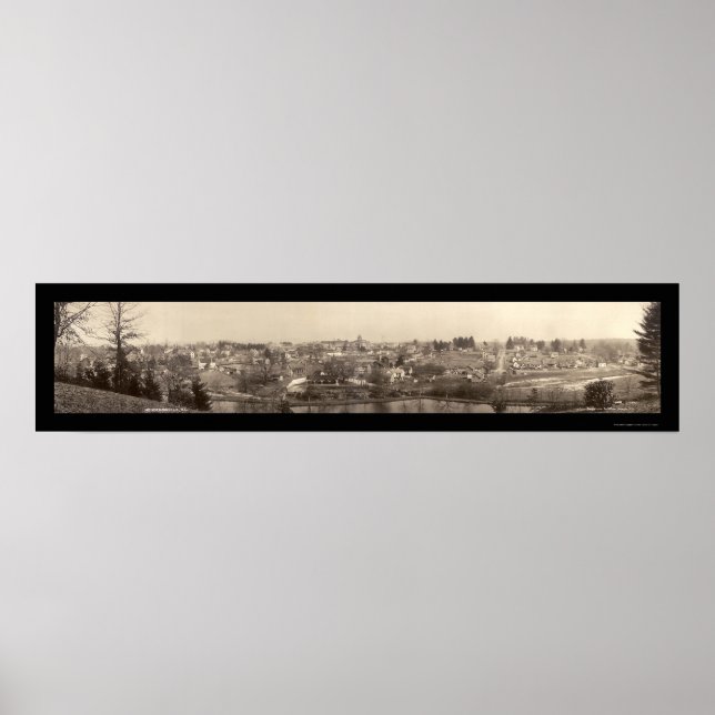 Hendersonville, NC Photo 1911 Poster (Front)