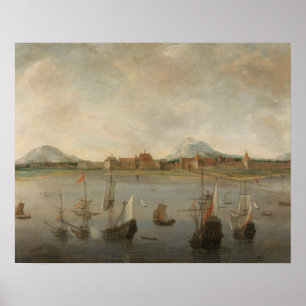Hendrick Dubbels - View of Batavia Poster
