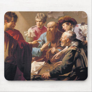 Hendrick Terbrugghen- The Calling of St. Matthew Mouse Mat