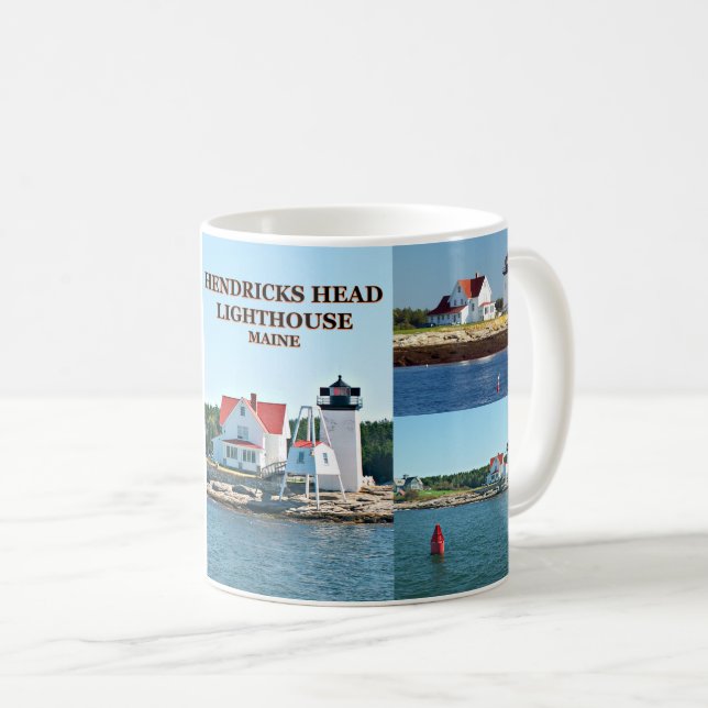Hendricks Head Lighthouse, Maine Mug (Front Right)