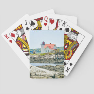 Hendricks Head Lighthouse Maine Playing Cards