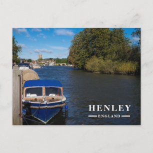 Henley-on-Thames River Thames Boat Holiday Postcard